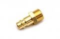 Пневмофитинг латунный БРС PM 3/8 "Папа" + наружная резьба (Евро) HIMPT