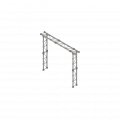 Модульная кабельная эстакада KM-TECHNORAPTOR-OVERPASS Двойная секция 6000х6000 HD (Начальная секция)