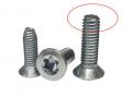 Винт резьбовыдавливающий DIN 7500М Torx М6х12 цинк (тупой конец)