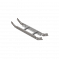 Вертикальный шарнирный угол 80х100х1,2 мм RAL N