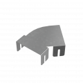 Крышка горизонтально-изменяемого угла 0-45 гр. 50 мм "ПЛЮС" INOX304