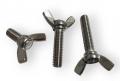 Винт барашек DIN 316 М6х10 нерж А2-70 полн. рез.