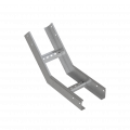 Угол лестничный вертикальный внутренний 45 гр. 80х150х1,2 мм HD85 N