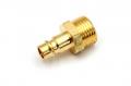 Пневмофитинг латунный БРС PM 1/2 "Папа" + наружная резьба (Евро) HIMPT