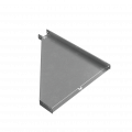 Переходник правый 50х100-600 мм "ПЛЮС" INOX304
