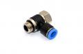 Пневмофитинг цанговый Т-образный PHF 8-G02 (R1/4") HIMPT