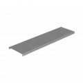 Крышка лотка 150х0,8 L2000 мм "ПЛЮС" RAL