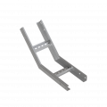 Угол лестничный вертикальный внутренний 45 гр. 50х600х2,0 мм N