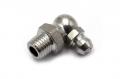 Пресс-маслёнка угловая 2.2.90° М8х1 (DIN 71412, Н3) нерж. SS304