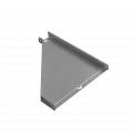 Переходник правый 50х100-500 мм "ПЛЮС" INOX316L