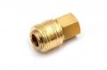 Пневмофитинг латунный БРС SF 1/4 "Мама" + внутренняя резьба (Евро) HIMPT