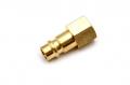 Пневмофитинг латунный БРС PF 1/4 "Папа" + внутренняя резьба (Евро) HIMPT