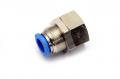 Пневмофитинг цанговый прямой с внутренней резьбой PMF 12-03 (R3/8") HIMPT