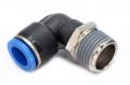 Пневмофитинг цанговый L-образный с наружной резьбой PL 12-04 (R1/2") HIMPT
