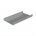 Лоток неперф. 100х600х1,0 L6000 мм "Быстрый монтаж ПЛЮС" HD85