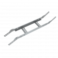Вертикальный шарнирный угол 50х500х1,2 мм INOX304