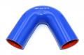 Патрубок силиконовый угловой Ф 63 мм L 150х150 мм, 45 град. HIMPT