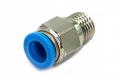 Пневмофитинг цанговый прямой с наружной резьбой PC 10-М14х1.5 HIMPT