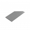 Крышка переходника левого 400-600 мм "ПЛЮС" RAL
