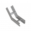 Угол лестничный вертикальный внутренний 45 гр. 100х500х1,5 мм HD N