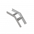 Угол лестничный вертикальный внешний 45 гр. 50х700х2,0 мм HD N
