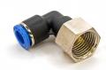 Пневмофитинг цанговый L-образный с внутренней резьбой PLF 10-04 (R1/2") HIMPT
