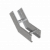 Угол лестничный вертикальный внутренний 45 гр. 150х700х2,0 мм HD85 N