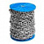 Цепь нержавеющая длиннозвенная DIN 763 8 мм A4, 5 м