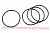 Кольцо 064-068-25 (062.0-2.5) NBR70 HIMPT