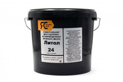 Смазка Литол-24, ведро 5 кг