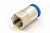 Пневмофитинг цанговый прямой с внутренней резьбой PCF 12-03 (R3/8") HIMPT