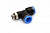 Пневмофитинг цанговый Т-образный с наружной резьбой PD 12-02 (R1/4") HIMPT