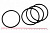 Кольцо 069-075-36 (067.0-3.55) NBR70 HIMPT