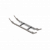 Вертикальный шарнирный угол 50х100х1,5 мм INOX304 N