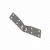Комплект шарнирных соединителей для лестничного лотка H100 s:1,5 мм INOX304 N