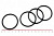 Кольцо 045-050-30 (044.0-3.0) NBR70 HIMPT