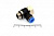 Пневмофитинг цанговый Т-образный PHF 6-G02 (R1/4") HIMPT