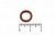 Кольцо 008-011-19-2-6 (007.8-1.9) фторкаучук FKM75 HIMPT