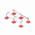 Опорная конструкция для установки оборудования на алюминиевых опорах TECHNORAPTOR 1000х2000 тип 2 HD