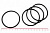 Кольцо 064-070-36 (061.6-3.53) NBR70 HIMPT