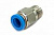 Пневмофитинг цанговый прямой с наружной резьбой PC 10-М14х1.5 HIMPT