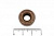 Сальник (манжета армир.) фторкаучук TC 8х18х5 FKM75