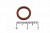 Кольцо 010-013-19-2-6 (009.8-1.9) фторкаучук FKM75 HIMPT