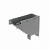 Угол верт. внеш. R 50х400 мм с разворотом трассы на 90 гр. "ПЛЮС" INOX316L