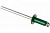 Заклепка вытяжная 4.0х10 (5.0-6.5) алюм/сталь RAL 6029