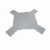 Крышка лестничного Х-разветвителя 600 мм HD85