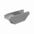 Т-ответвитель переходник 80х200-400 мм верт. c разворотом трассы на 90 гр. "ПЛЮС" (нижняя часть больше исходной) HD