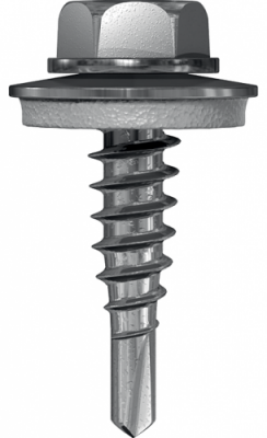 Кровельный саморез по металлу Termoclip BFS G14 4.8x19 с EPDM-шайбой