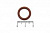 Кольцо 012.5-016.5-25-2-6 (012.0-2.5) фторкаучук FKM75 HIMPT