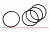 Кольцо 071-076-30 (069.0-3.0) NBR70 HIMPT